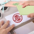 thumbnail image 3 of Rubber  Carving Block for Font, Pattern, Shape Engraving with 10 Color Options  PVC Material, Supports, Leveling, Sealing, 3 of 7