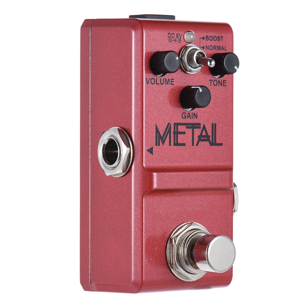 PEPISKY Nano Series Guitar Effect Pedal Heavy Metal Distortion True Bypass Aluminum Alloy Body