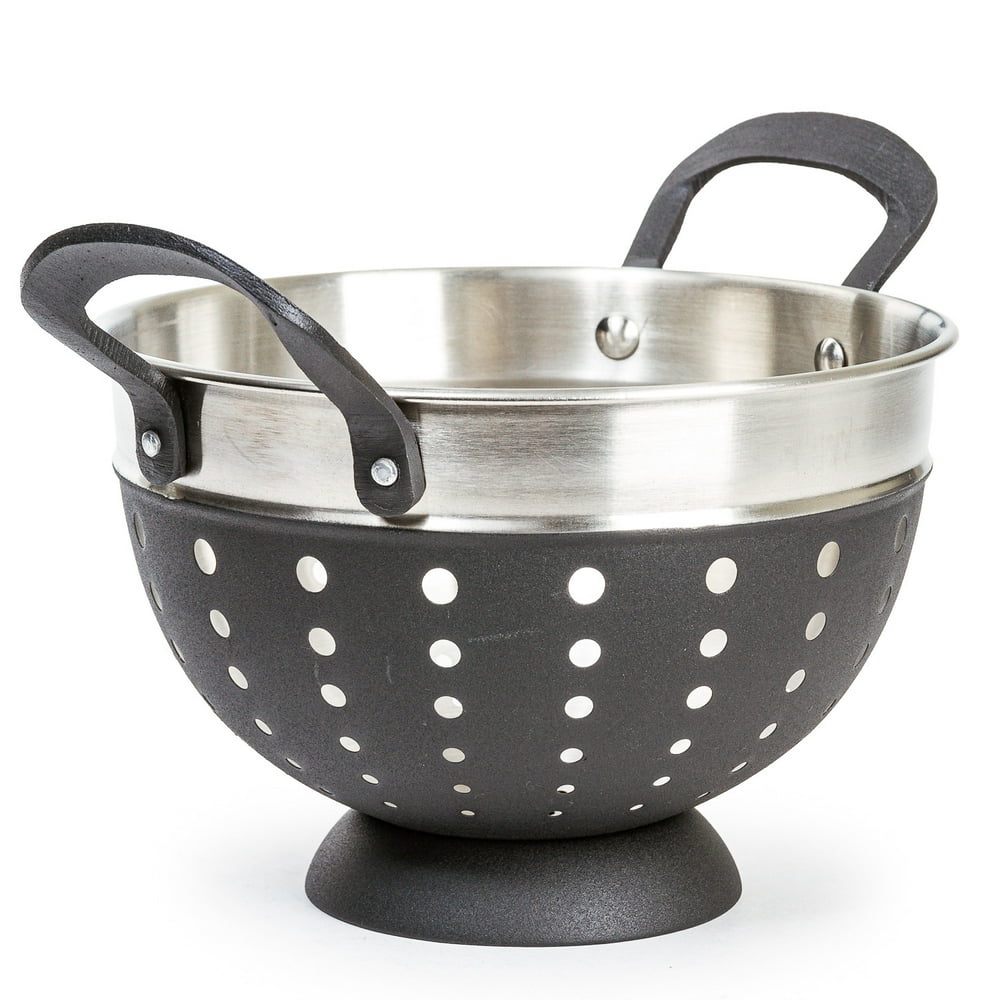 High Quality Stainless Steel Deep Colander / Strainer With Handle 5