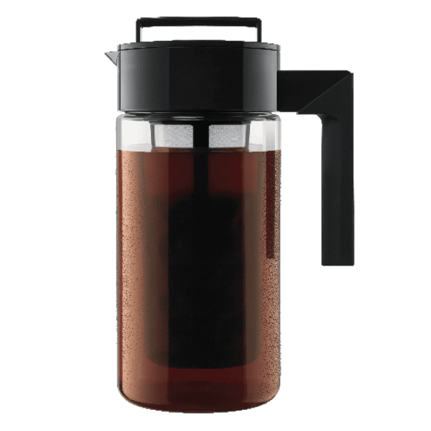Takeya Cold Brew Tritan Plastic Coffee Maker Pitcher with Airtight Lid