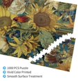 thumbnail image 4 of Marpieviii Puzzles for Adults 1000 Pieces Fairy Sunflower Home Decor Unique Wooden Jigsaw Puzzles for Adults, 4 of 8