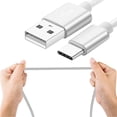 thumbnail image 3 of Langgg 2 Meters Type-C Nylon Data Cable Universal Woven Braided Charging Line Replacement Charge Wire, 3 of 9
