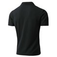 thumbnail image 2 of Camisa informal de manga corta y cuello para hombre: lisa, deportiva, para la playa, para el día a día, 2 of 8