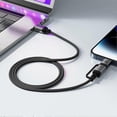 thumbnail image 5 of ACEFAST C20-01 1.2m USB-C to USB-C iP Data Cable Braided 60W Fast Charging Cord, 5 of 5