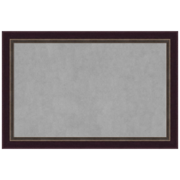 Amanti Art Signore Bronze Framed Magnetic Board 36 x 24 in.