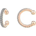 thumbnail image 3 of S925 Silver Round Nail Inlaid Diamond Ear Clip------Product code 61118, 3 of 3