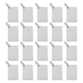 thumbnail image 1 of GOOHOCHY 20 piezas de sublimación en blanco llaveros llaveros tablero MDF accesorios de manualidades DIY, 1 of 8