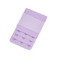 thumbnail image 1 of Maoww Extension Strap Bra Extenders 3 Rows 3 Hooks Women Accessories Multicolor Lengthened Back Replacement Intimates Underwear light purple, 1 of 6