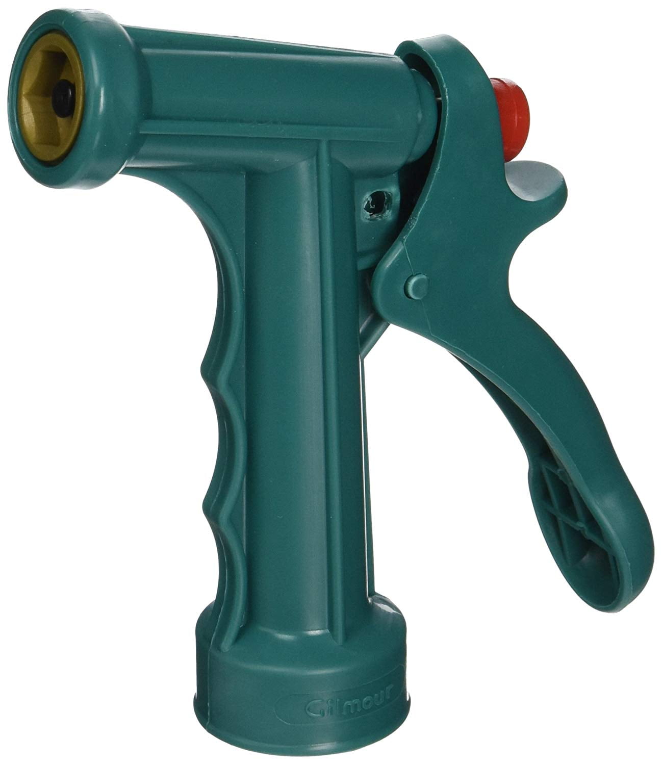Gilmour Plastic Shatterproof Body Pistol Grip Watering Nozzle, Water