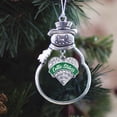 thumbnail image 2 of Celtic Sisters Pave Heart Snowman Holiday Ornament, 2 of 2