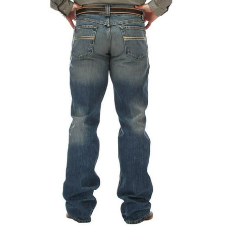 Stonewashed Jeans - Cinch Apparel Mens Carter Medium Stonewashed Jeans