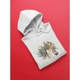 thumbnail image 3 of Unicorn Art Beautiful  Hoodie Women -Image by Shutterstock, Female Small, 3 of 4