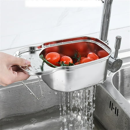 

Kitchen and Dining Clearance Sale Kitchen Sink Strainer Basket Multifunction Saddle-Shaped Stainless Steel Strainer for Filter Food Waste and Wash - Or Vegetables