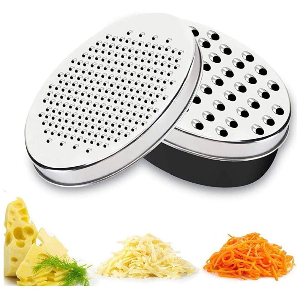 IM Lashes Hand Held Box Cheese Grater with Food Storage Container