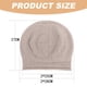 thumbnail image 2 of Gorro de punto holgado de cachemira para mujer en invierno Gorro de punto de lana suave y cálido para mujer, 2 of 7