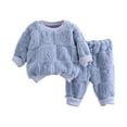 thumbnail image 3 of Toddler Baby Girl Tank Top Sets Clearance,Baby Girl Outfits Clothes,Young 12-72 Months Long Sleeved Suits Hooded Polyester Rompers Infant Snowsuit Winter Warm Outfits,Gifts for Her,Baby Days savings, 3 of 6