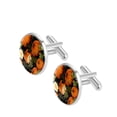 thumbnail image 2 of Thanksgiving Formal Attire Stainless Steel Cufflink Set for Men - Ideal for Suits and Dress Shirts, 2 of 6