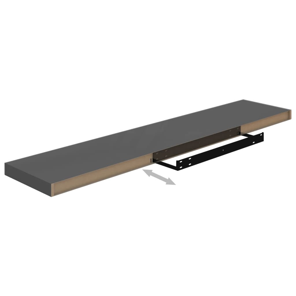 vidaXL Wall Shelf Floating Shelf Wall Mounted Display Shelf for Photo Frame