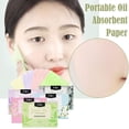 thumbnail image 2 of Green Tea Fragrance Dry and Oil Removing Facial Oil Absorbing Paper.'' Q3A4, 2 of 5