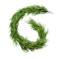 thumbnail image 1 of Guirnalda de pino artificial, guirnalda de vegetación navideña, adorno de pino de tacto real, decoración navideña para chimenea, fiesta, escaleras, 1 of 7