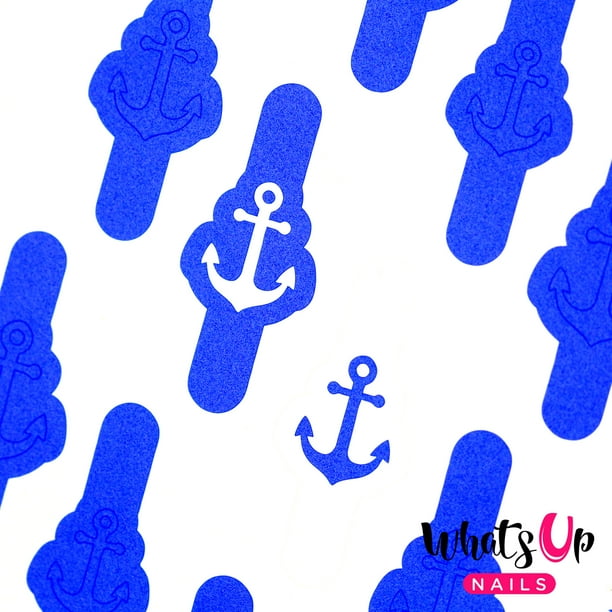 Download Whats Up Nails - Anchor Vinyl Stencils Nail Art Design ...