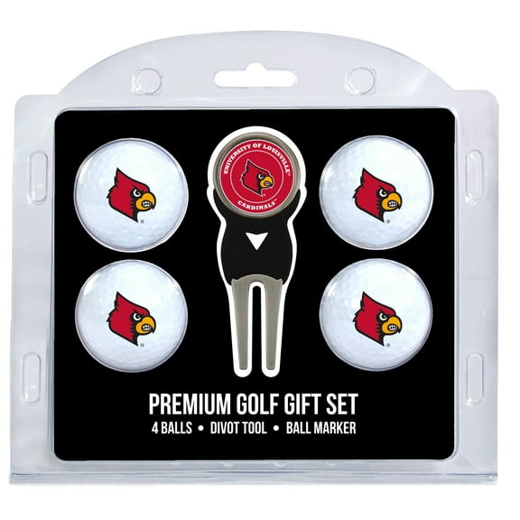 Louisville Cardinals 4-Ball Gift Set