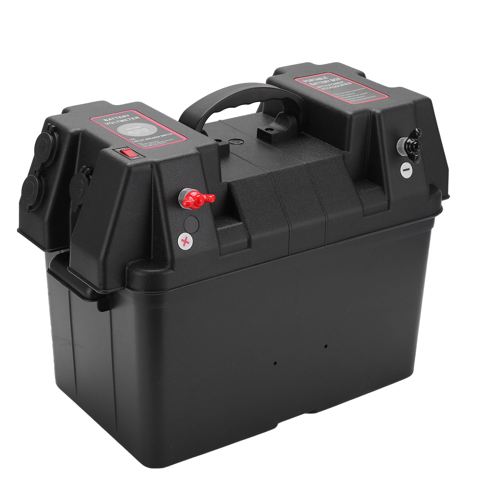 Ymiko Battery Power Center,Boat Battery Box,Motor Backup Battery Box