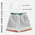 thumbnail image 3 of FORMRS Boys Swim Trunks Quick Dry Mesh Liner Boardshorts Sizes XS-XL, Seaside Leaves, 3 of 7