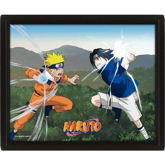 Naruto un Clash de Pouvoir Affiche 3D