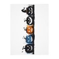 thumbnail image 3 of Halloween Table Cloth Rectangle Table 54x72in, Halloween Colorful Pumpkin Water-Repellent Table Cover Halloween Decor, Tablecloth Wrinkle Resistance for Halloween Decorations, 3 of 6