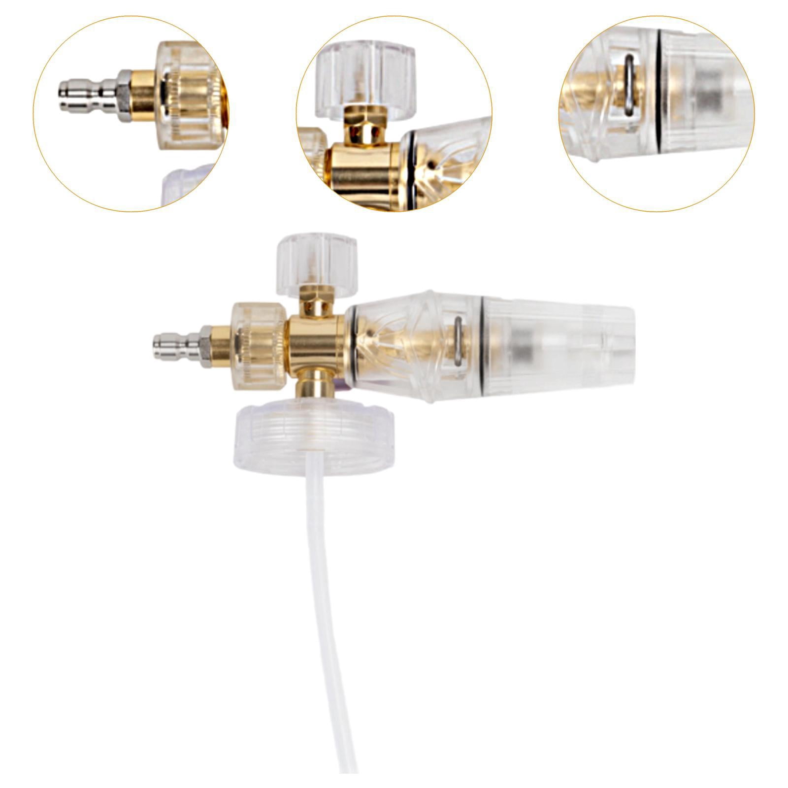 CarpNettore Foam Sprayer Nozzle Cleaning Tool Multifunction Quick Connector High Pressure PA 54.8mm