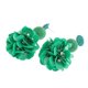 thumbnail image 1 of Pendientes de Flores Macarena Estilo Europeo y Americano Verde, 1 of 8