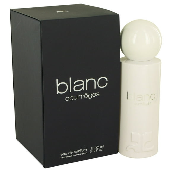 Blanc de Courreges par Courreges Eau de Parfum Spray (Nouveau Emballage) 3 oz