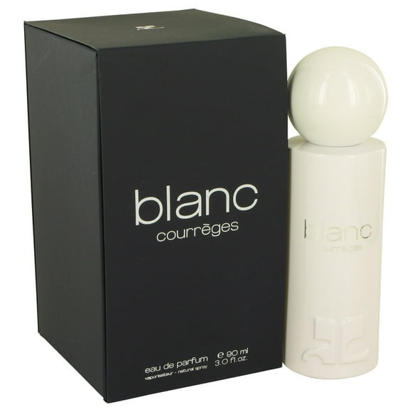 Blanc De Courreges by Courreges Eau De Parfum Spray (New Packaging) 3 oz Pack of 2