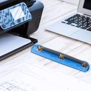Eagle 3 Hole Punch, Portable Ring Binder Puncher, with Integrated Ruler, 5 Sheets Capacity, for Ring Binders,Home and Office Supplies