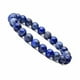 thumbnail image 2 of Pulsera de piedra natural 7A Pulsera de lapislázuli natural Pulsera de la fortuna con personalidad para hombres y mujeres, 2 of 7