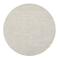 thumbnail image 5 of CAROMIO Rugs Solid Machine Washable Area Rug Non-Slip Low Pile Modern Area Rug Contemporary Indoor Area Rug Home Office Throw Carpet, 3' x 3' Round Pale Beige, 5 of 5