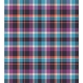 thumbnail image 3 of Checkered Duvet Cover Set, Celtic Tartan Irish Culture Scotland Country Antique Tradition Tile, Decorative 2 Piece Bedding Set with 1 Pillow Shams, Twin Size, Violet Pale Blue Salmon, by Ambesonne, 3 of 3