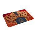 thumbnail image 1 of Alfombra de franela para el baño, alfombra de piso para la entrada interior y exterior, alfombra de porche delantero de casa, año de la serpiente 2025, feliz año nuevo chino, 1 of 7