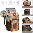 thumbnail image 5 of Outdoor Cooler Backpack for Hiking & Beach - 20L Lightweight Insulated Lunch Backpack with Bottle Opener for Convenience, 5 of 5