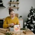 thumbnail image 2 of COOPHYA 3Pcs Small Cookie Jars with Lids Clear Pet Material for Food Storage Container Home, 2 of 7