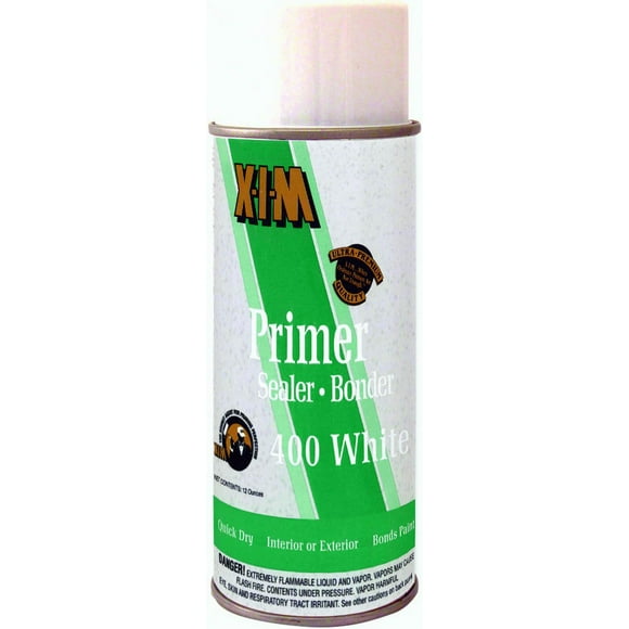 XIM 12 oz Products 11025 White, 400 White Solvent-Based Primer Bonder/Sealer