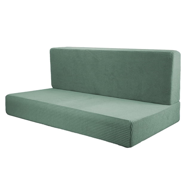 2 fundas para asientos de RV, fundas de cojín, mesa de comedor extensible fácil de instalar para RV verde