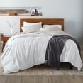 thumbnail image 3 of Ella Jayne 100% Cotton Sateen 500 Thread Count Deep Pocket 4-piece Sheet Set, Cal King, Stone, 3 of 6