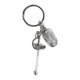 thumbnail image 2 of Llavero de esgrima, colgante, regalo, recuerdo para bolso, aficionado al deporte, monedero, esgrimista, mujeres y hombres. con Sabre, 2 of 9