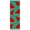 thumbnail image 5 of Kaleen Rugs Sea Isle Collection SEA12-36 Watermelon Handmade 7'6" x 9' Rug, 5 of 6