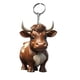 thumbnail image 5 of Pendientes de vaca, anillo de llave, acrílico, decoración de vaca, serie de yacca, clave de llave, pendeiente de vaca, cuadrado, para coche, para hogar, metal resistente, diseño moderno,, 5 of 9