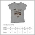 thumbnail image 7 of Ford Bronco Wild and Untamed Since 1966 Women's V-Neck T-shirt Vintage Off-Road 4x4 Adventure Retro Truck Licensed Tee, 7 of 7