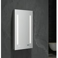 thumbnail image 4 of Fresca Fmc011530-R Tiempo 15" X 30" Lighted Frameless Single Door Medicine Cabinet -, 4 of 5