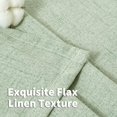thumbnail image 4 of Cortinas YoungStex, lino, 160 x 160 cm, color verde salvia, 2 paneles, 4 of 9